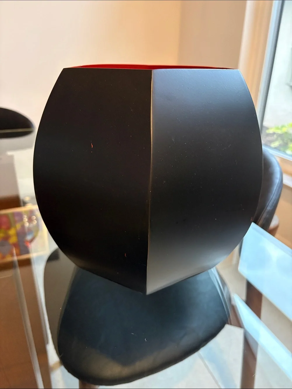Crate & Barrel small metal jack-o’-lantern